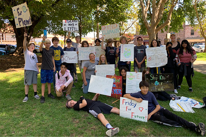 8th-graders-protest-climate-change