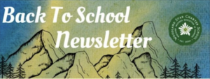 2023 Back-to-school newsletter masthead